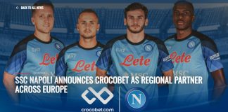 SSC Napoli names Crocobet as it regional partner