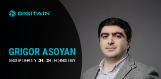 Digitain Promotes Grigor Asoyan to Deputy CEO of Technology Digitain promotes Grigor Asoyan to Group Deputy CEO On Technology