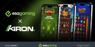 ESA Gaming and Kiron Announce Strategic Partnership to Build Perfect Gaming Solutions