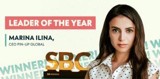 Marina Ilina, Head of PIN-UP Global, Won the “Leader of the Year” Award for Her Contribution to the Industry.