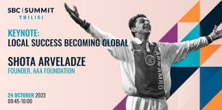 Football Legend Shota Arveladze In The Lineup Of Star Guests At SBC Summit Tbilisi