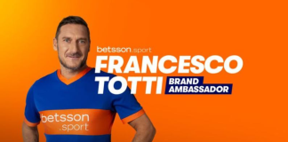 Roma Legend Francesco Totti Supports Betsson’s Italian Expansion