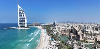 Construction of the Main Structure of Wynn Al Marjan Island in the UAE Completed