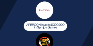 APERCON Invests $300,000 in Spinjoy Games