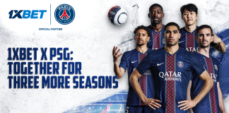 1xBet and Paris Saint-Germain Extend Partnership for Three More Seasons