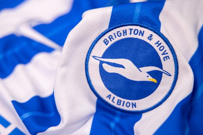 Bangkok,thailand-september,2:,Logo,Of,Brighton,And,Hove,Albion,On,Football