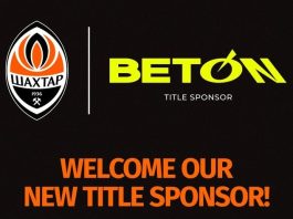 BETON Became Title Sponsor of FC Shakhtar