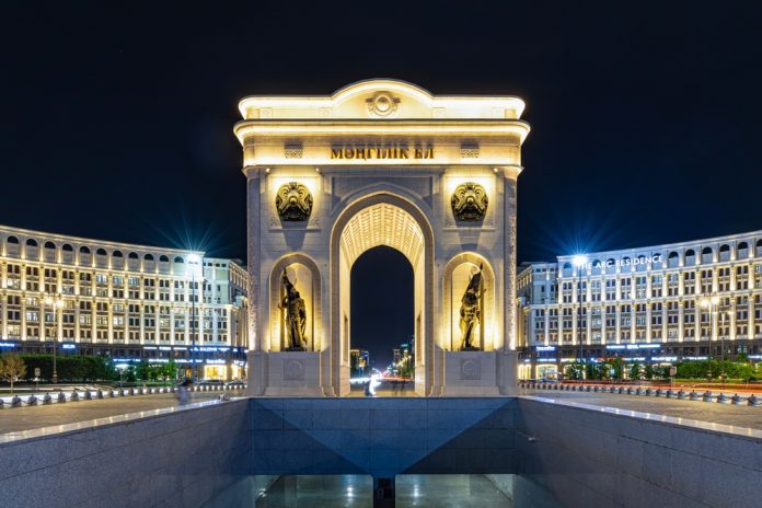 Astana,Kazakhstan,14.06-2025,Triumphal,Arch,Mangilik,El,In,The,Capital