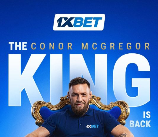 Conor McGregor Named 1xBet’ Brand Ambassador
