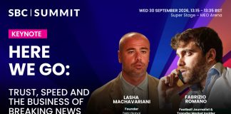 Superstar Transfer Journalist Fabrizio Romano to Headline SBC Summit